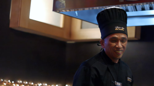 chef cookingsushi desaki restaurant menu