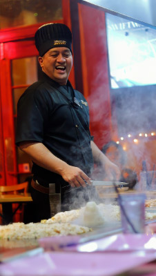 chef tepanyaki celebrations sushi dinner