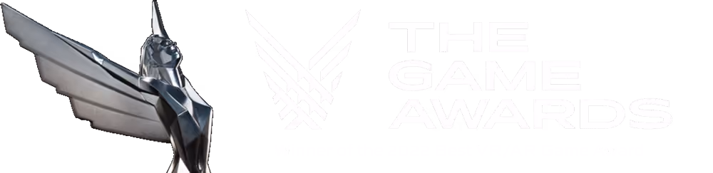 The Game Awards logo. Moss: Book II has won the 2022 Best VR/AR Game Award.