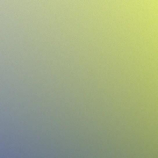 Abstract background with a gradient of small pixel-like dots fading from yellow top right to blue bottom left.