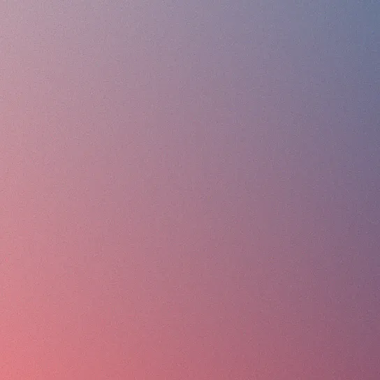Smooth gradient background transitioning from soft red in the bottom left corner to muted blue in the top right corner.