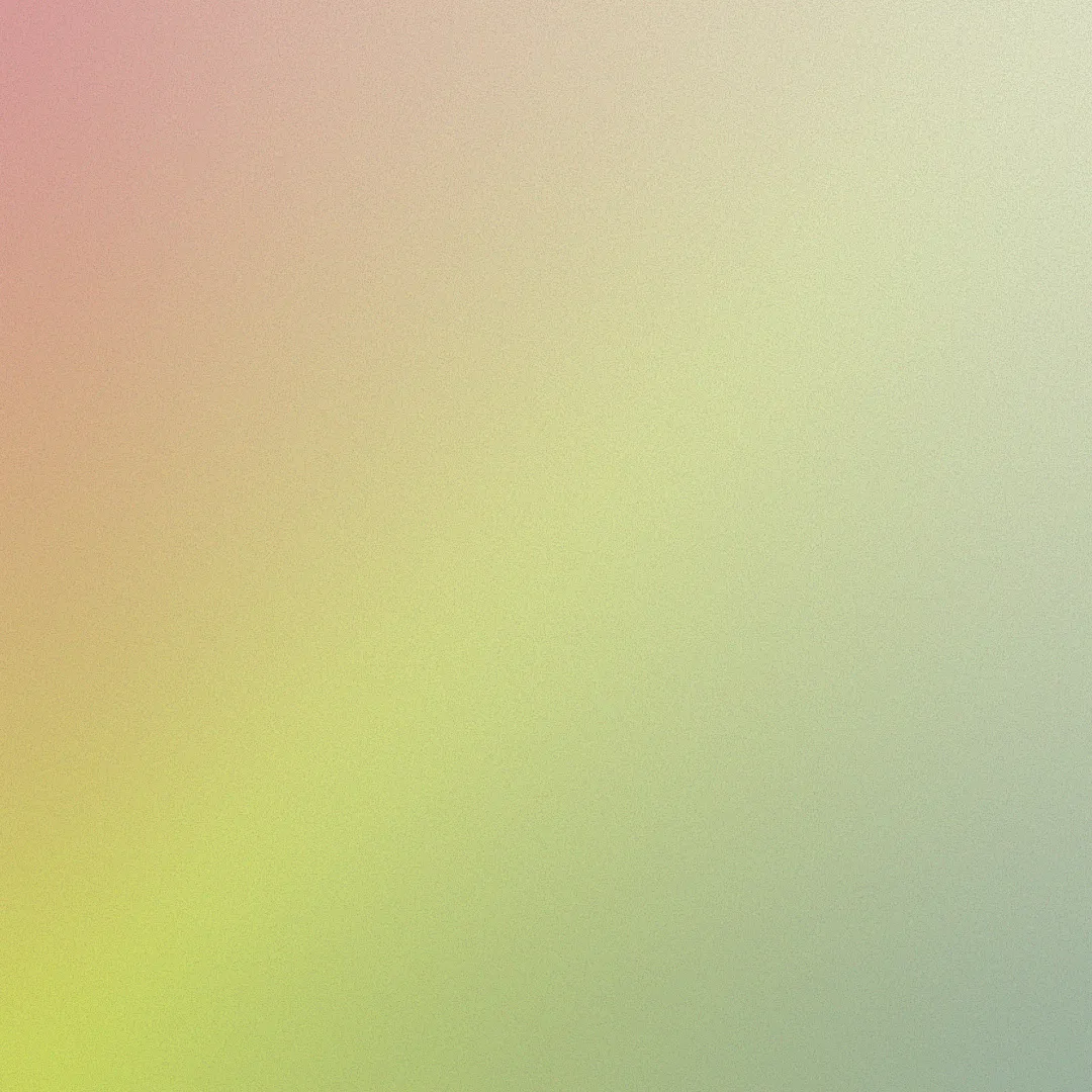 Pixels with a smooth gradient background transitioning from green and yellow in the bottom left to red in the top left and light blue in the bottom right.
