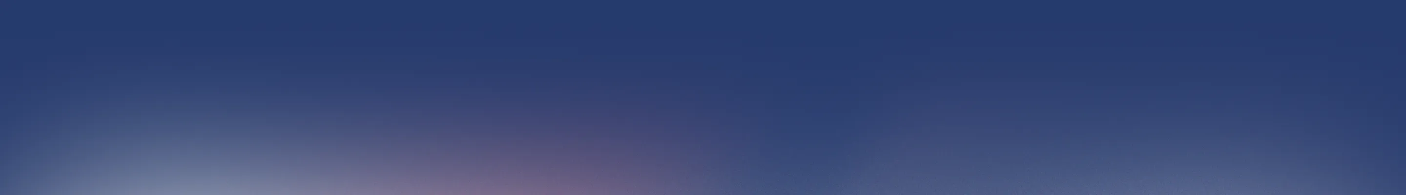 Gradient background transitioning from dark blue at the top to light grayish purple at the bottom.