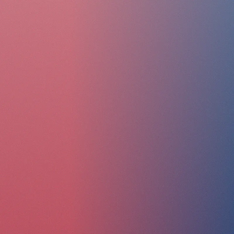 Gradient background transitioning smoothly from red on the left to dark blue on the right.