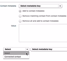 Edit contact metadata