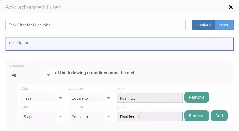 Task Filter 2
