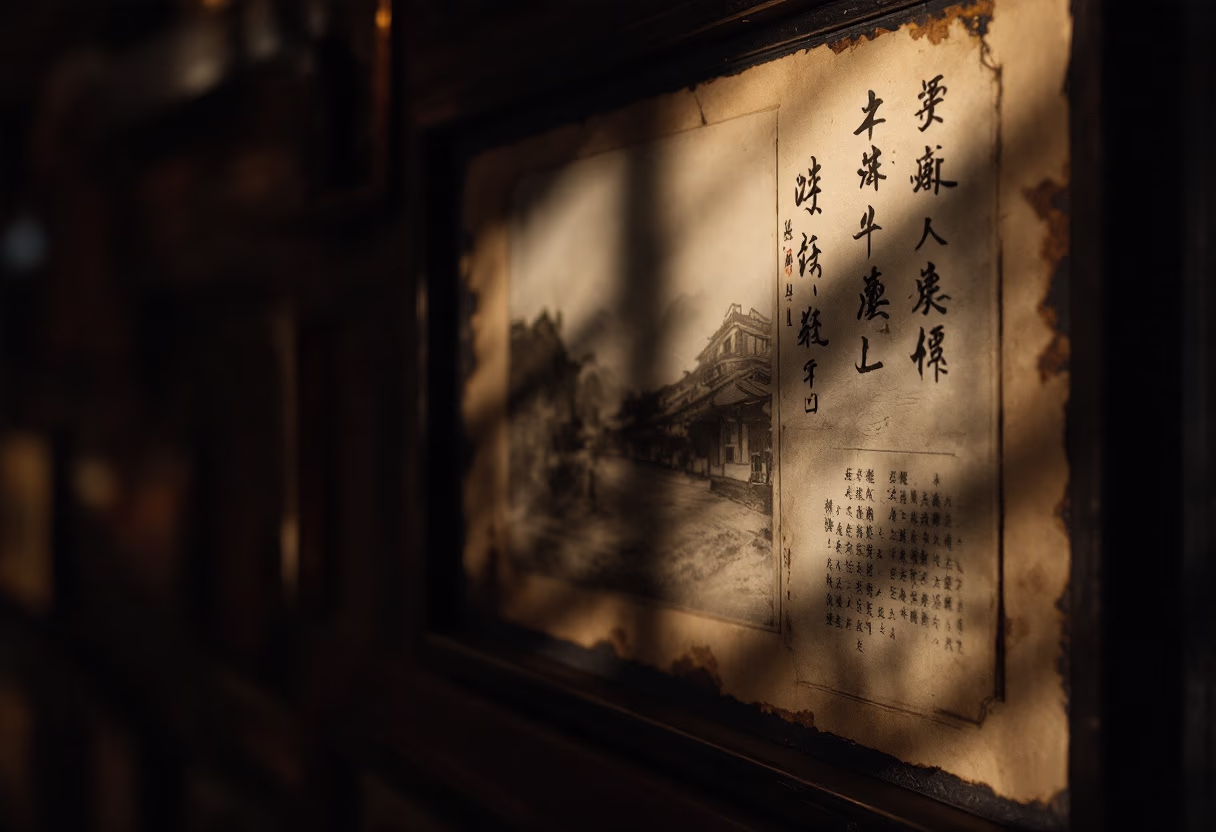 image of the restaurant history display