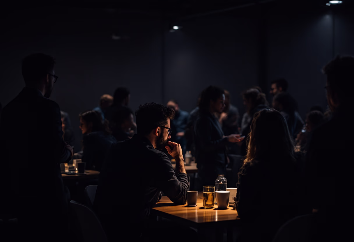 image of networking event (for a hr tech)