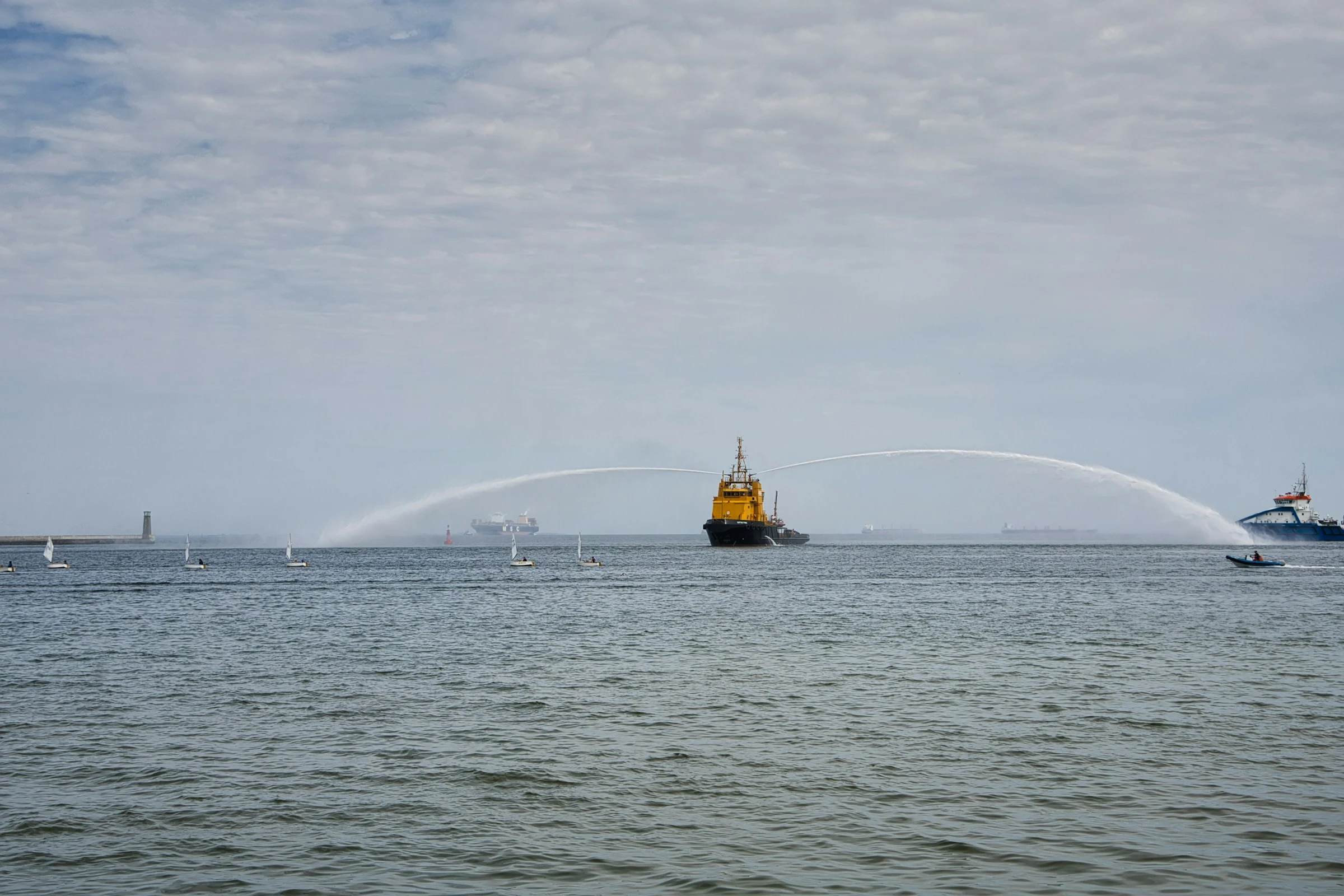 Krisenkommunikation des Havariekommandos – Schiff auf der Nordsee