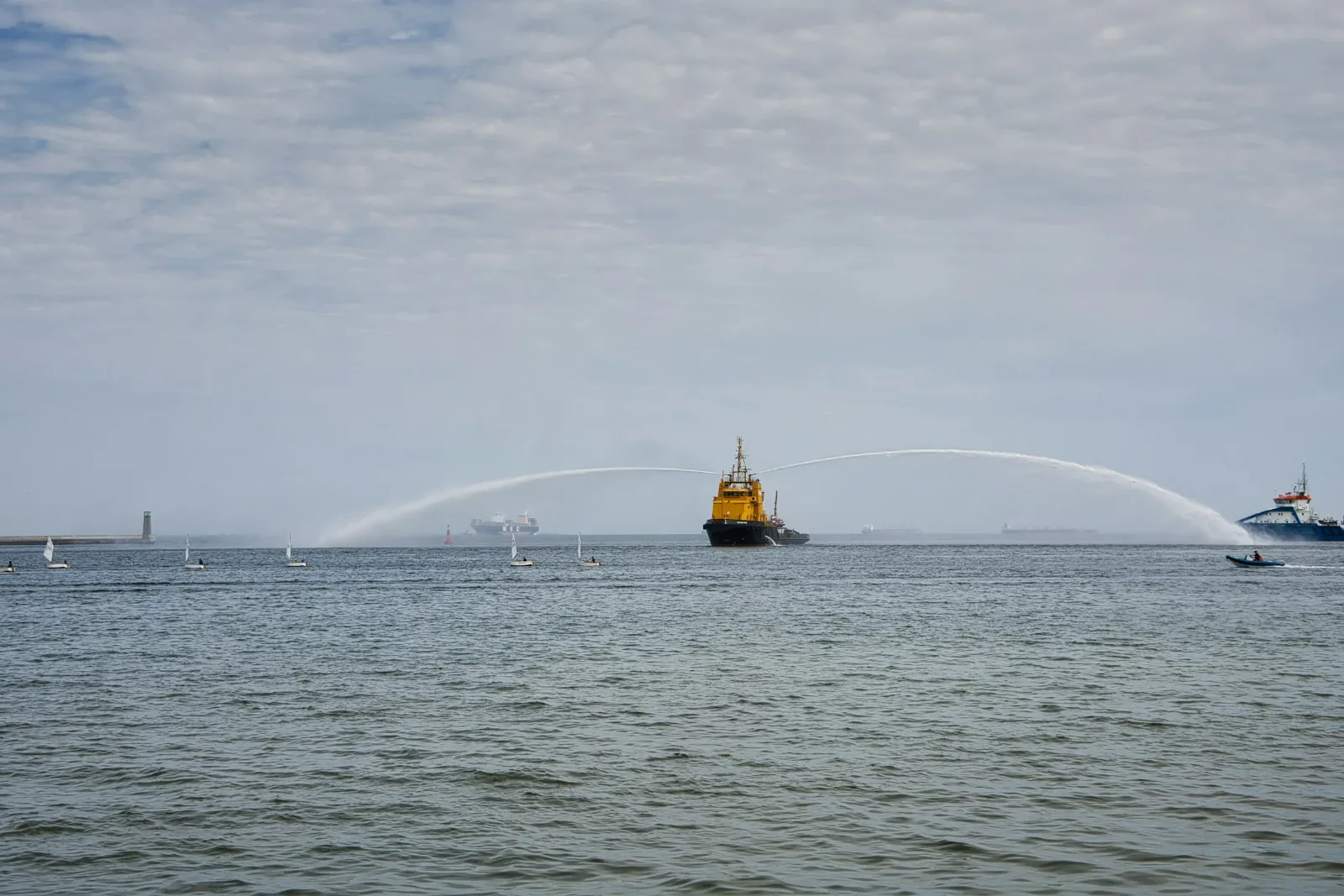 Krisenkommunikation des Havariekommandos – Schiff auf der Nordsee