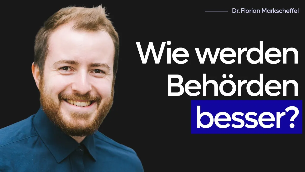 Dr. Florian Markscheffel im Ehrenbehörde-Podcast