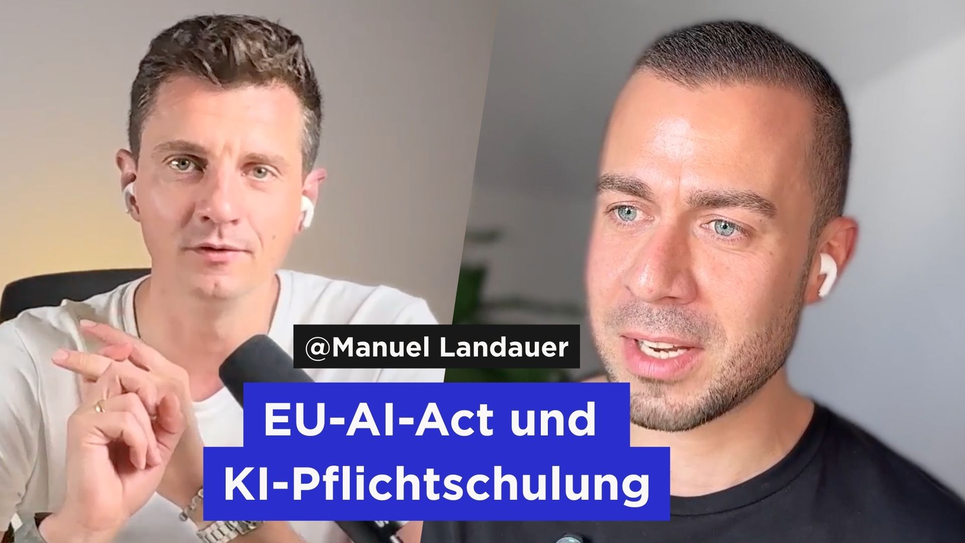 Manuel Landauer im Ehrenbehörde-Podcast