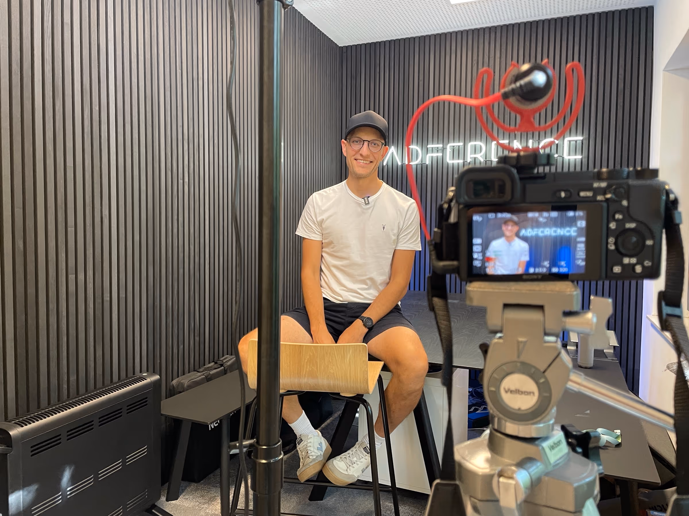 Florian im ADFERENCE Studio