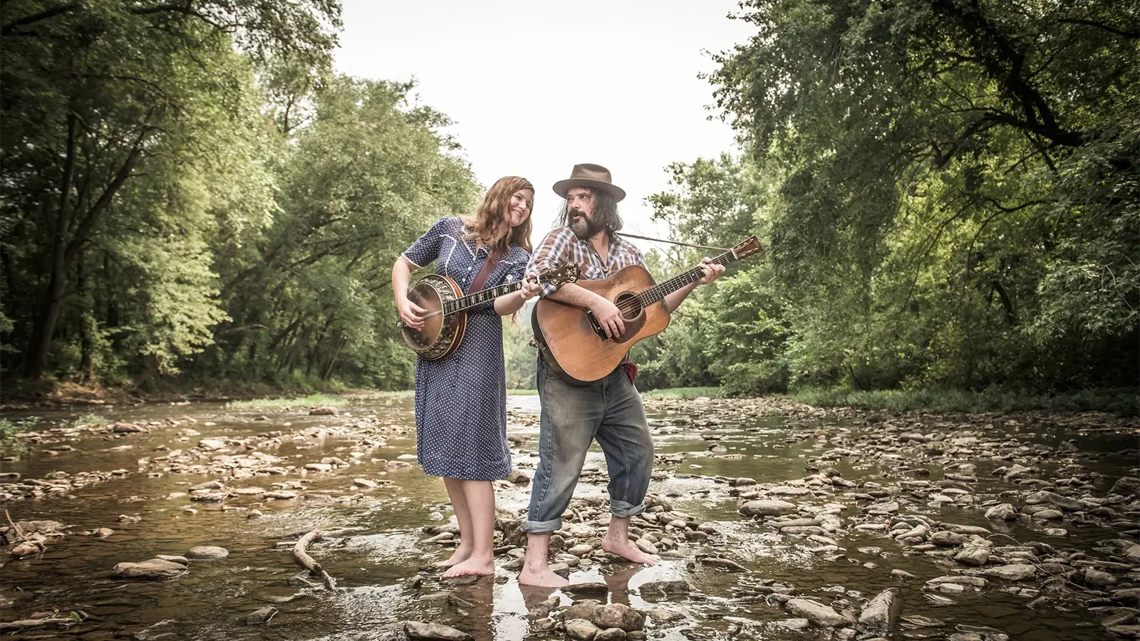 Cindy Woolf and Mark Bilyeu of The Creek Rocks