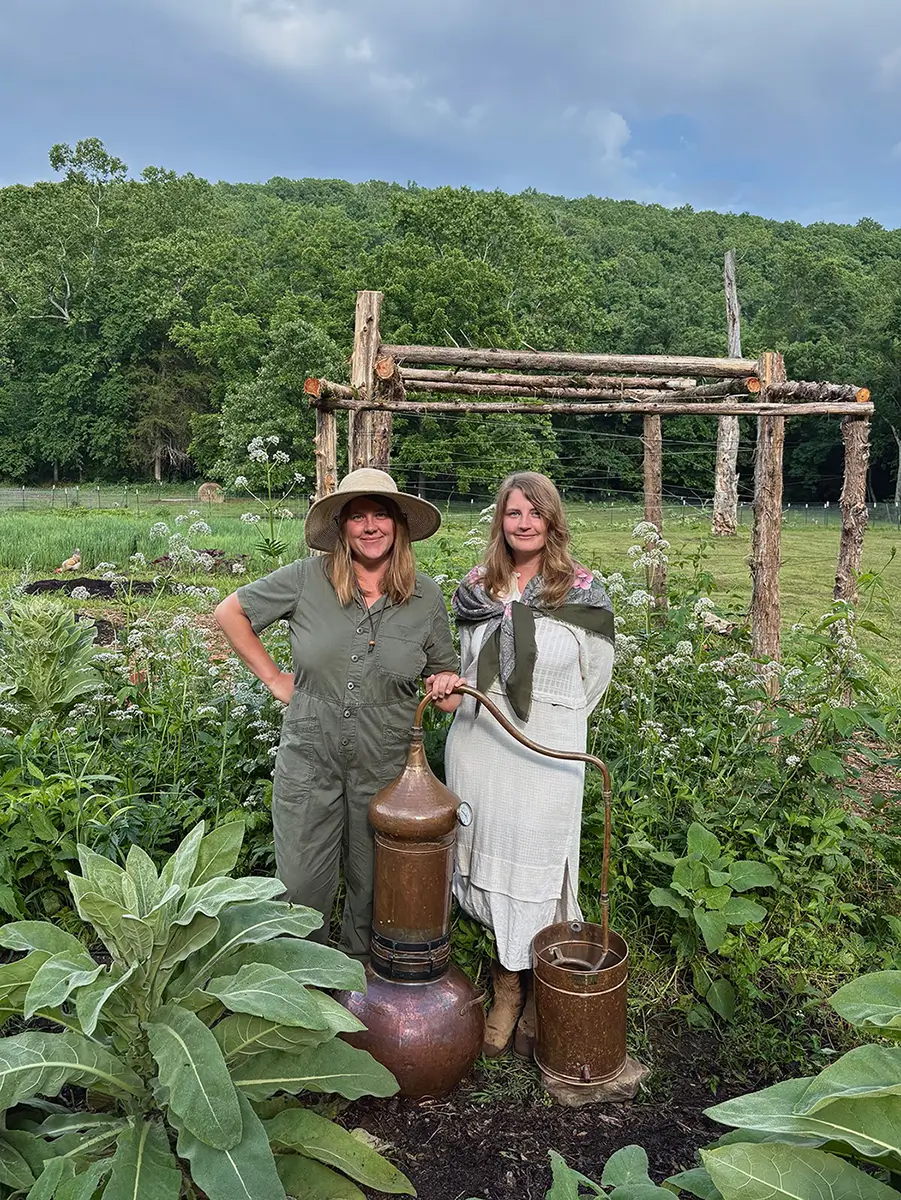 Emily and Sarah Benton of Yarb Apothecary