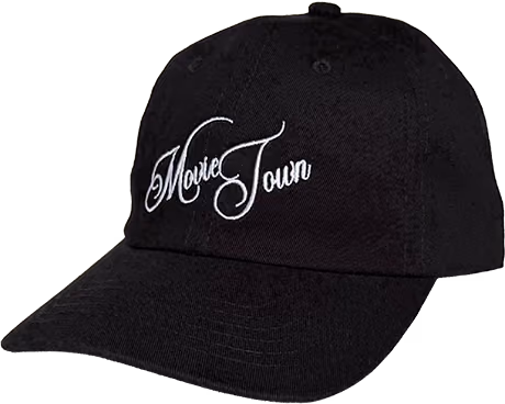 Black MovieTown dad hat