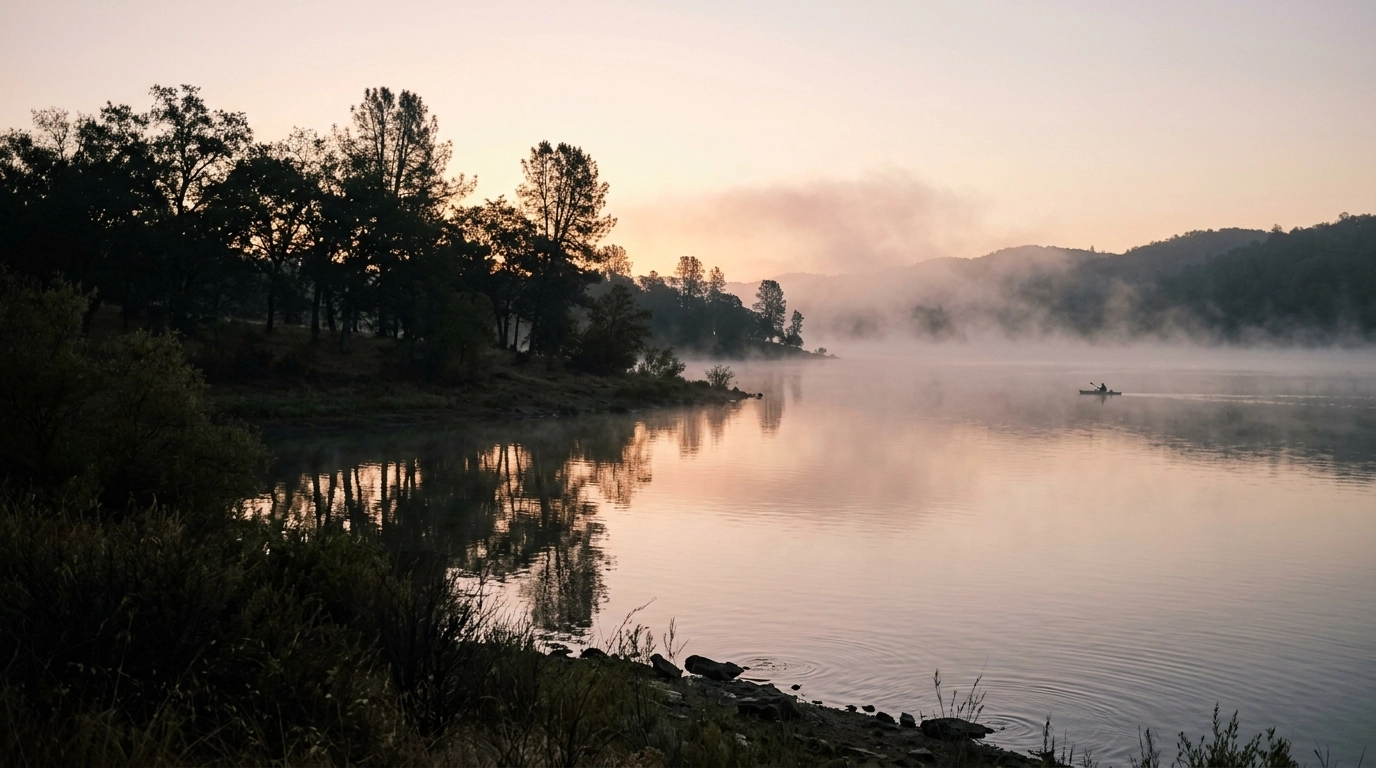 Lake Natoma at Dawn