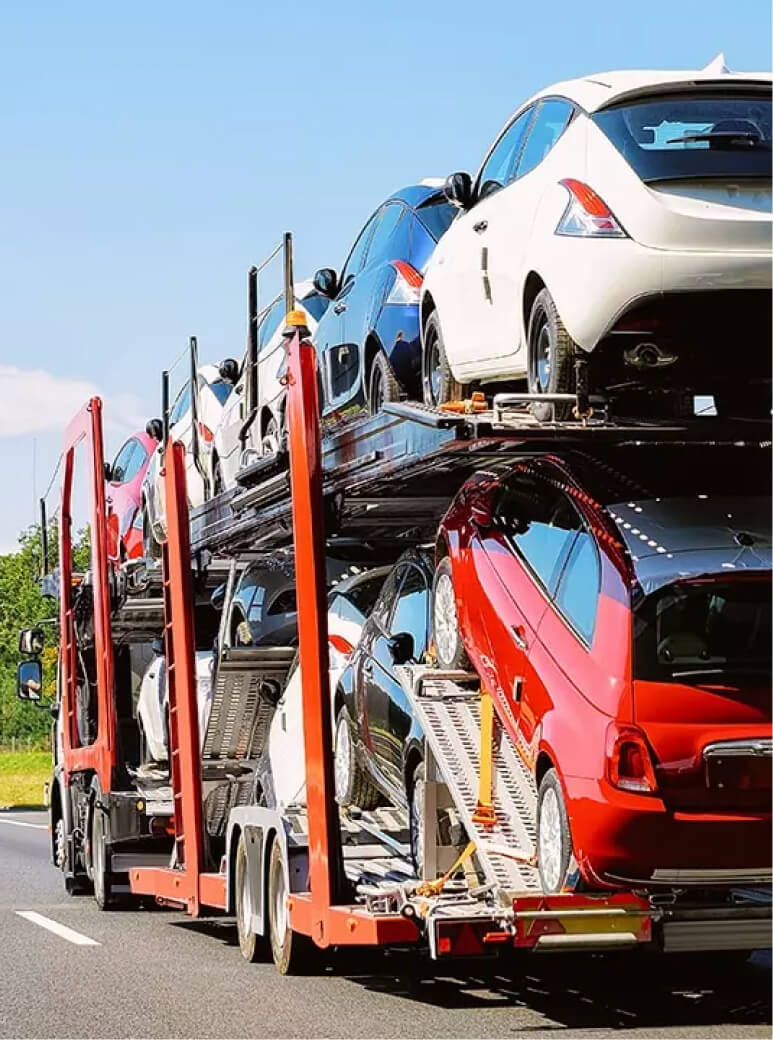 Ship Vehicle to or from Eureka, California