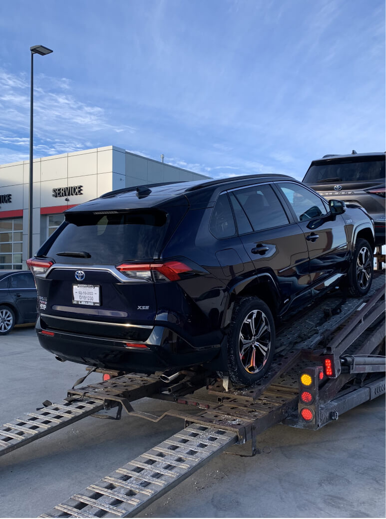 Ship Vehicle to or from Klamath Falls
