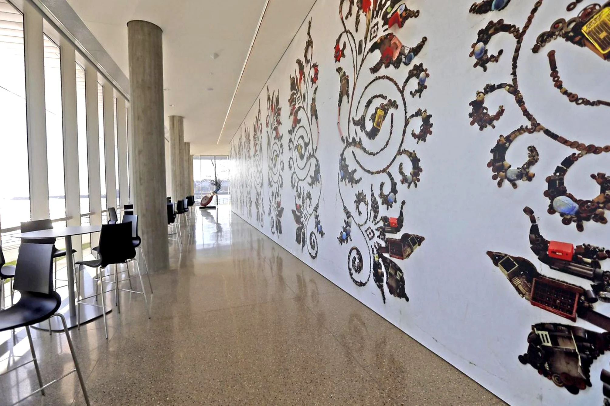 Fleur de Lys — installation view, Milwaukee Art Museum