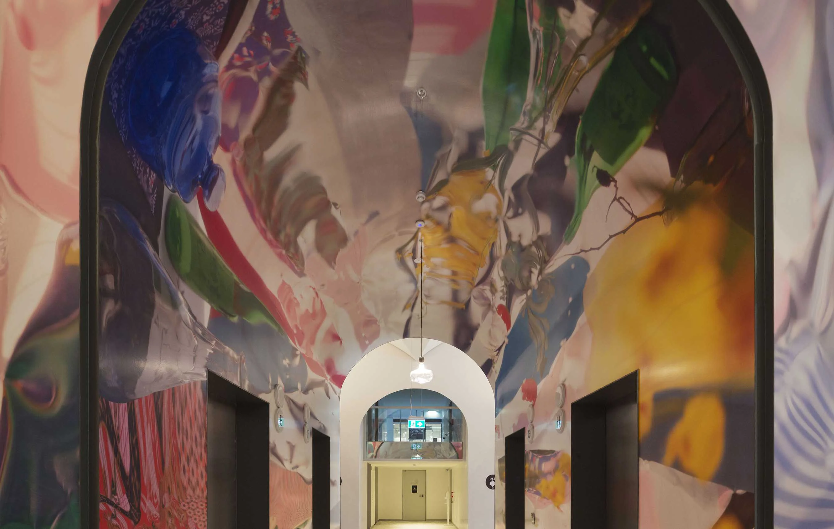 Miranda Lichtenstein, Ito — detail view, 550 Bourke Street, Melbourne