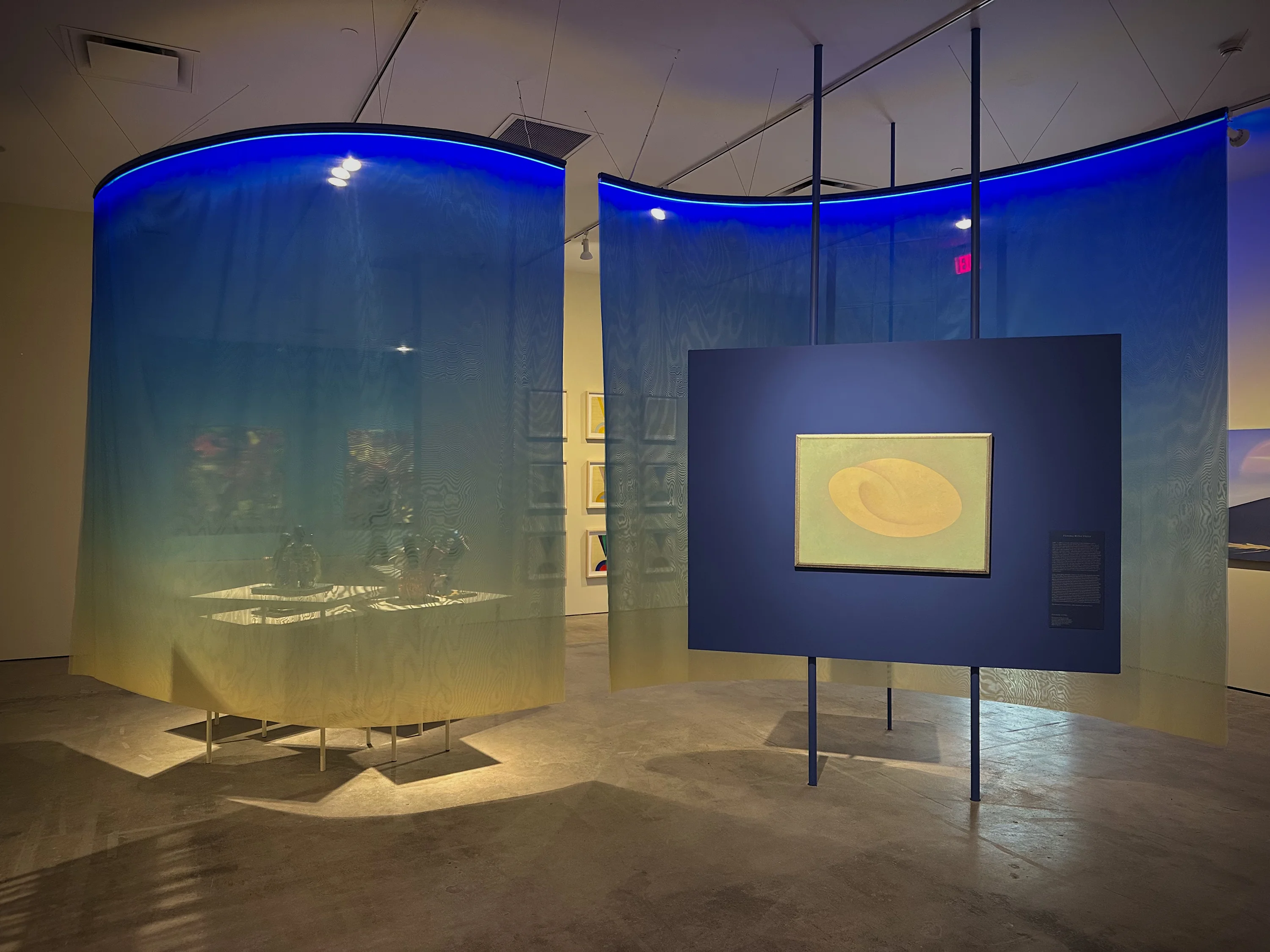 Large-scale printed installation, exterior view — SITE Santa Fe