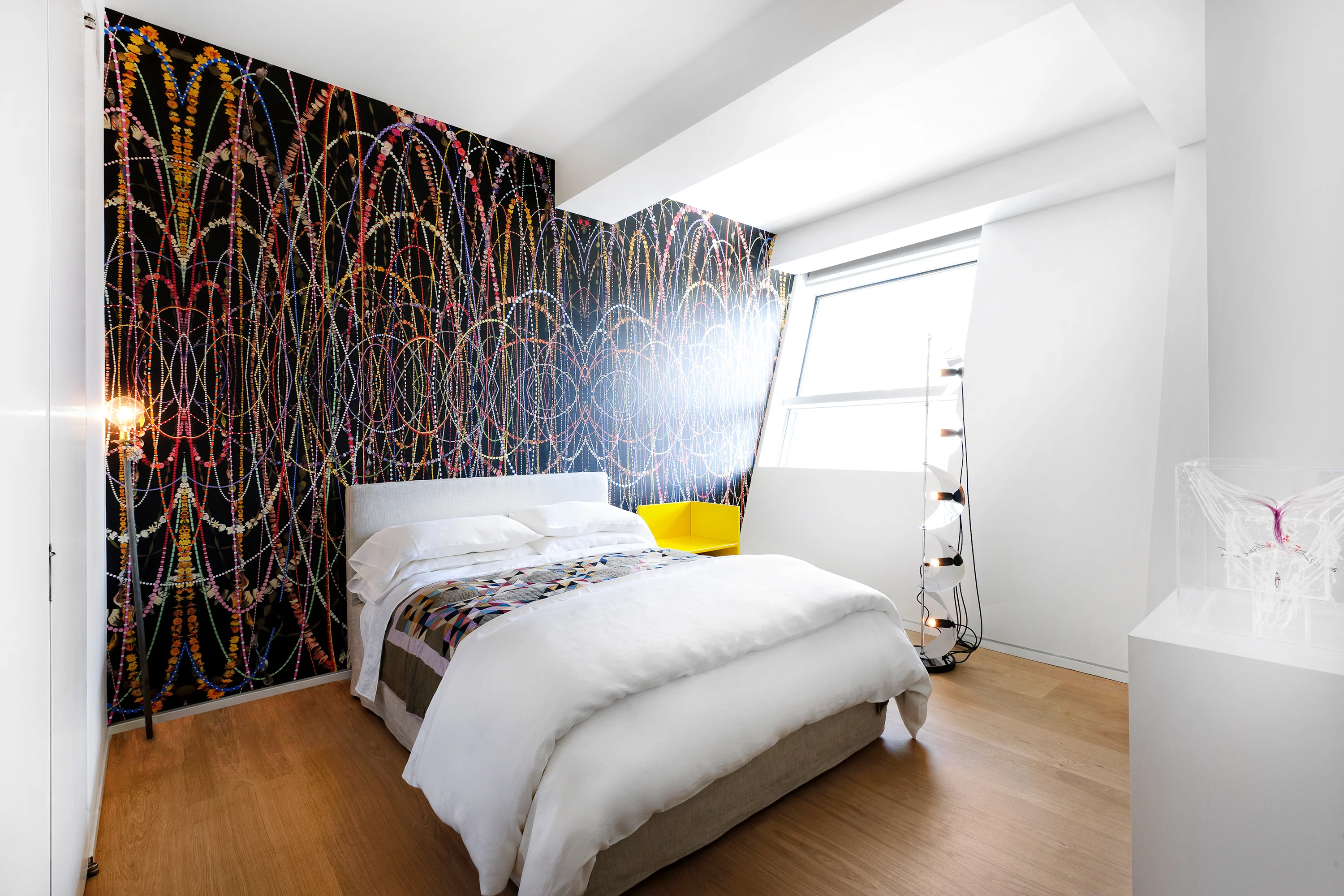 Fred Tomaselli — installation at HL23, New York