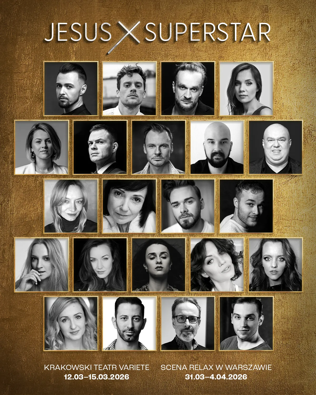 Obsada spektaklu „Jesus Christ Superstar” 2026