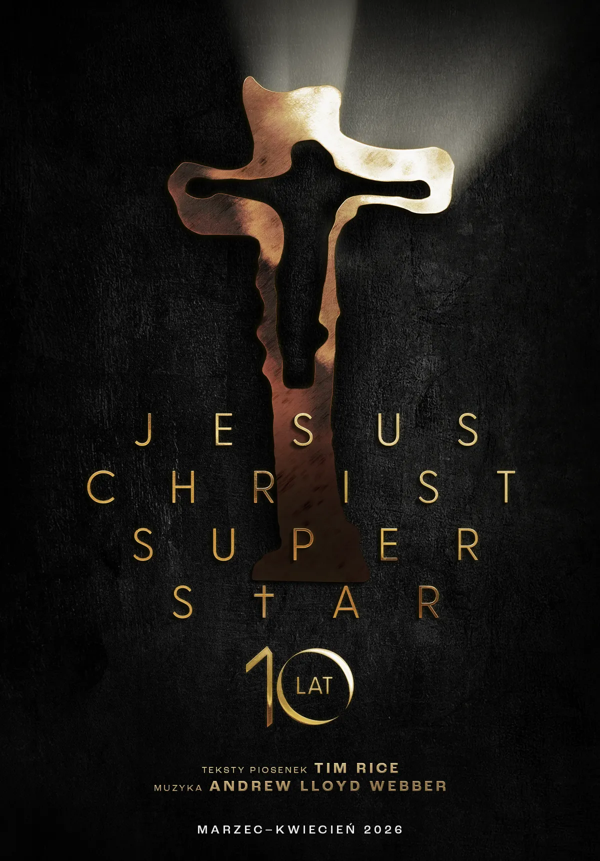 Plakat Jesus Christ Superstar, premiera marzec 2016, Teatr Rampa – 5