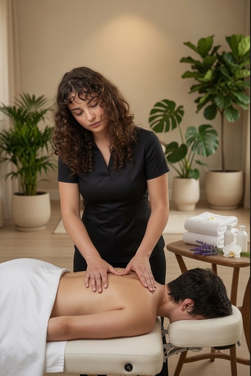 image of massage therapy
