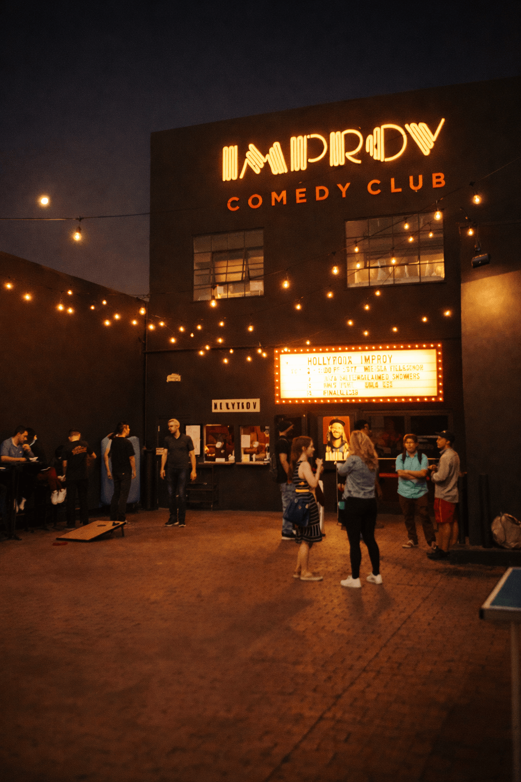 The Hollywood Improv Los Angeles — featured comedy venue on the Cannabis House Live Local Comedy page for free shows, tickets, and events in Los Angeles
