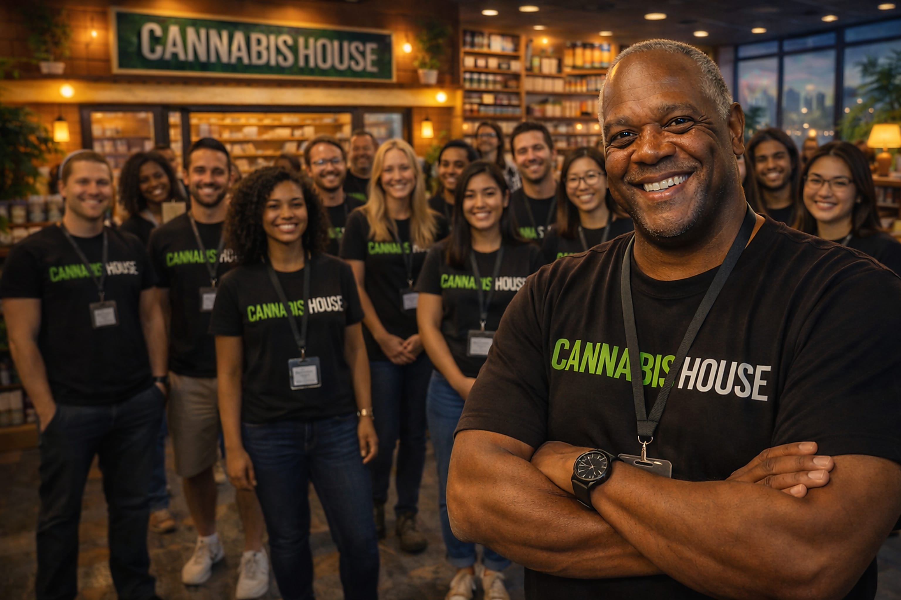Cannabis House operator leading a professional sales team — award winning top cannabis dispensary in Los Angeles near USC with exceptional staff and service