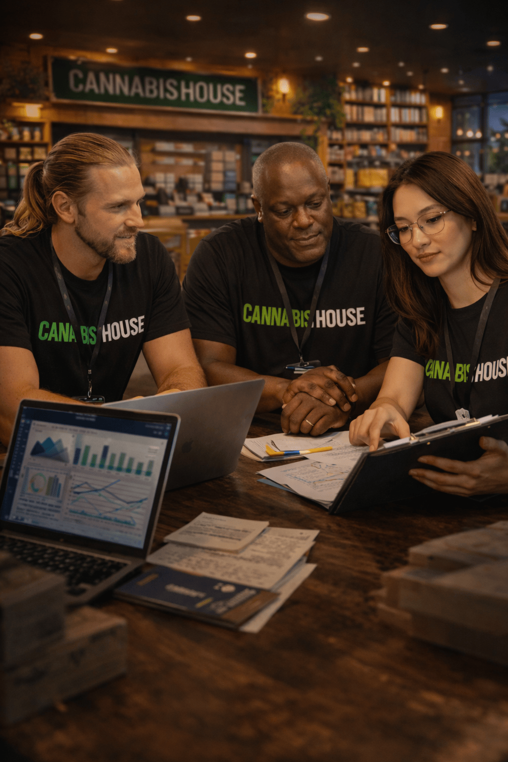 Cannabis House operators collaborating to build a successful licensed cannabis dispensary business in Los Angeles