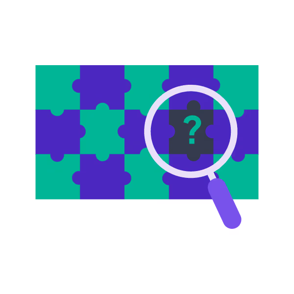 Illustration: Puzzle with one piece missing