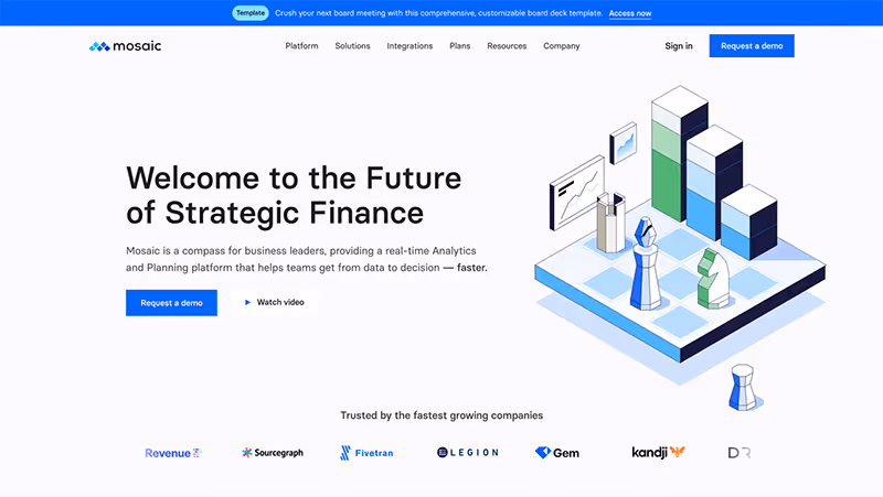 mosaic financial insights tool