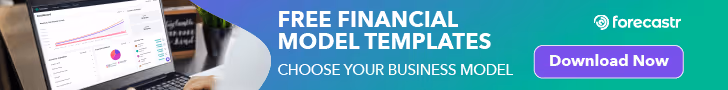 Banner: link to resource with financial model templates