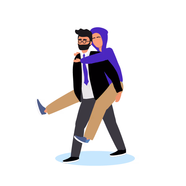 Illustration: CFO helping founder