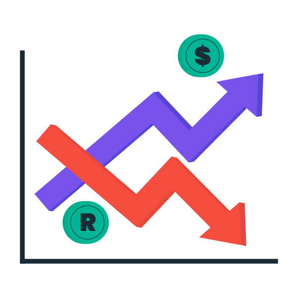 Illustration: Inflation driving price up and revenue down