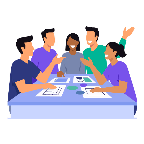 team-doing-experiment