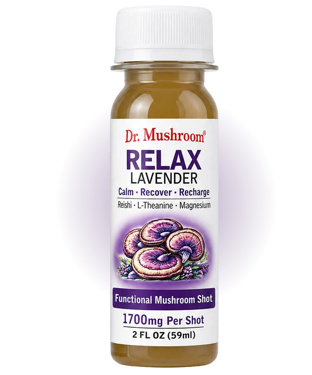 Dr. Mushroom Relax wellness shot