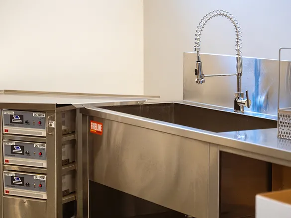 Fireline ultrasonic contents cleaning system used for fire and water damage restoration in Goldsboro, NC