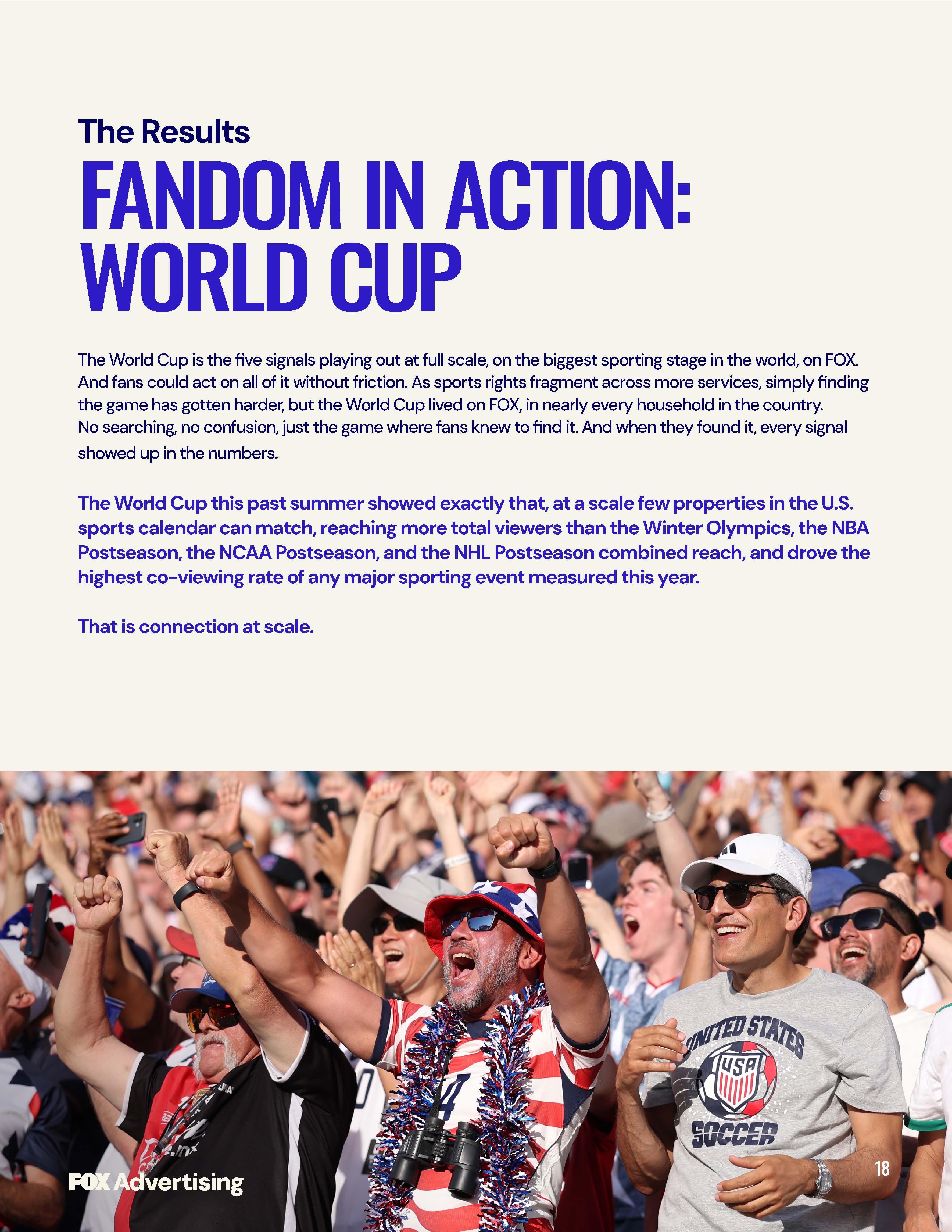 The FOX Fandom Advantage whitepaper, page 18