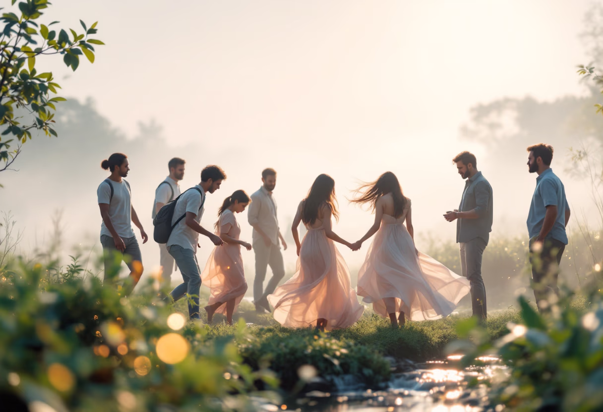 image of team working with local communities