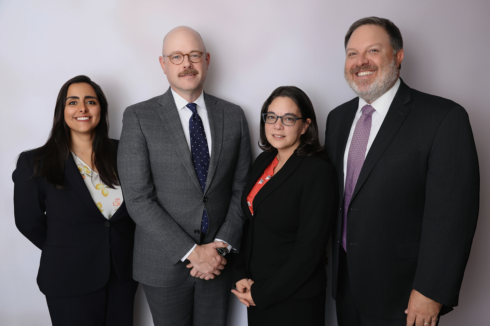 Group portrait of Ryan R. Wood, Wynne P. Kelly, Aliza Lopes Baker and Elizabeth L. Young