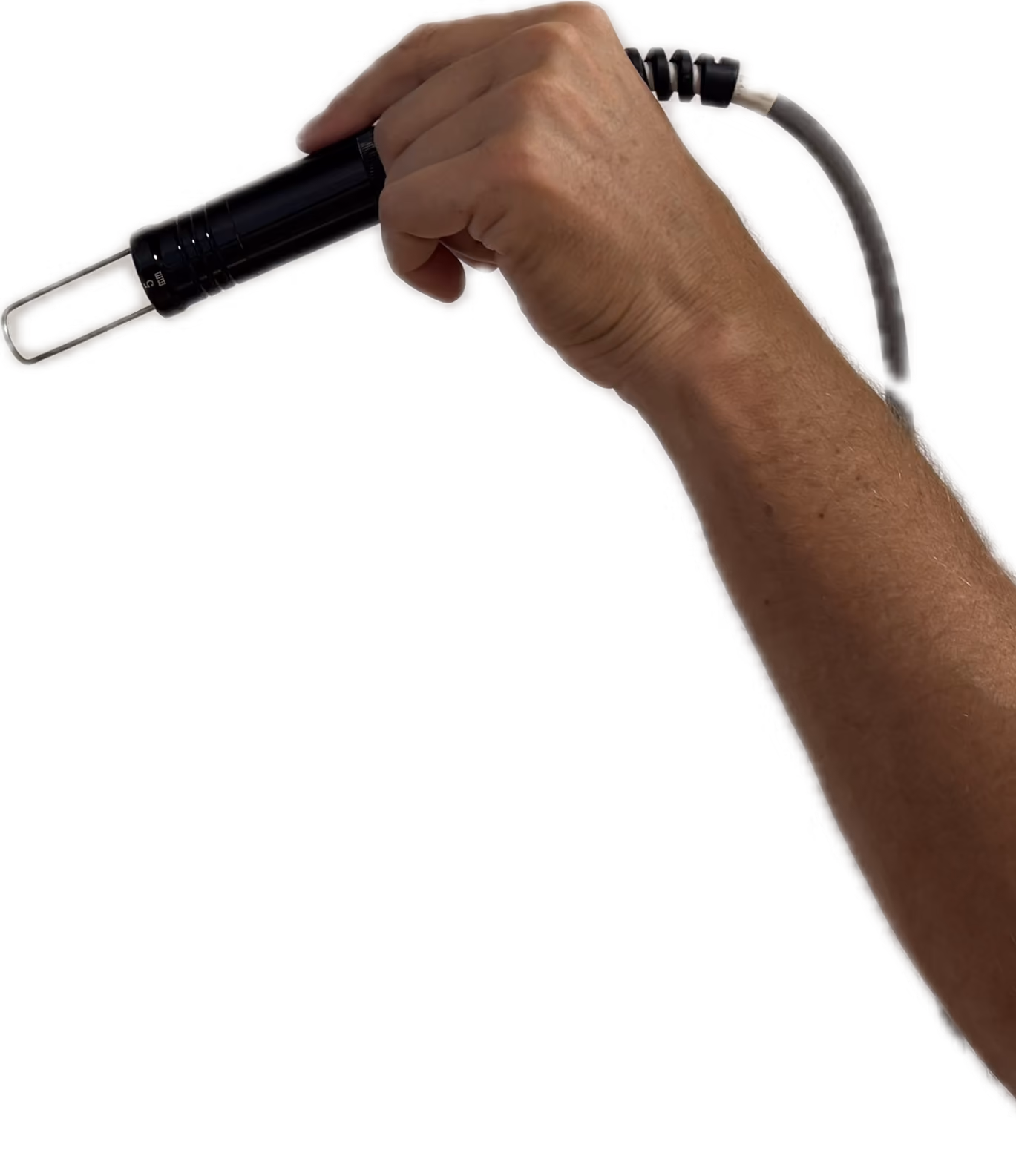 Braccio con laser per terapia