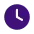 Small purple heart icon.