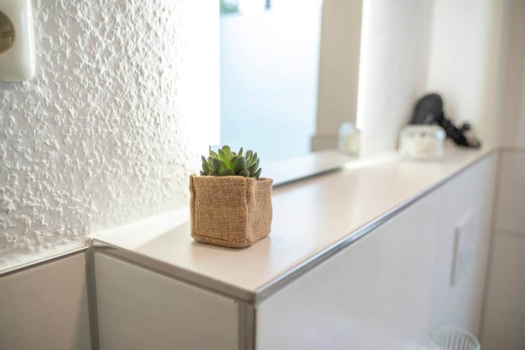 Bathroom with special details