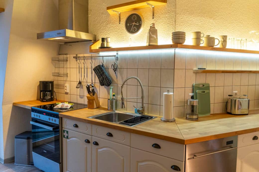 Fully equipped kitchen