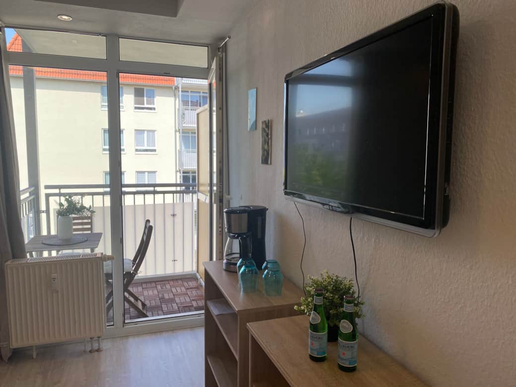 Access to the apartment highlight - the balcony