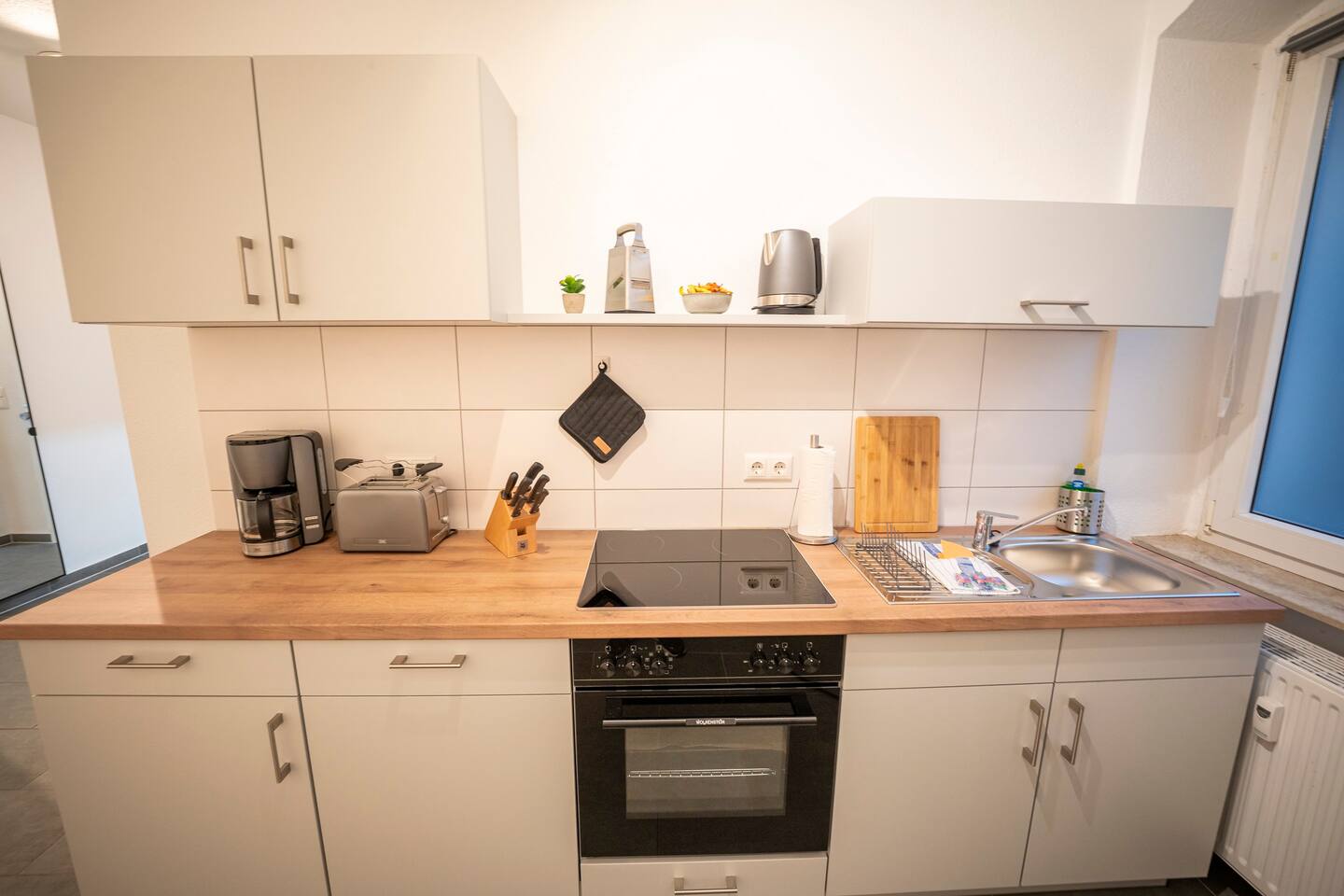 Modern kitchen with pleasant atmosphere